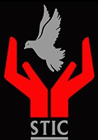 STIC logo - two hands with dove in center - link to STIC web site. 